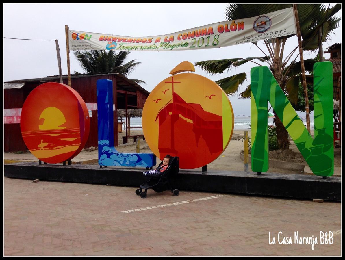 La Casa Naranja Bed And Breakfast โอลอน ภายนอก รูปภาพ